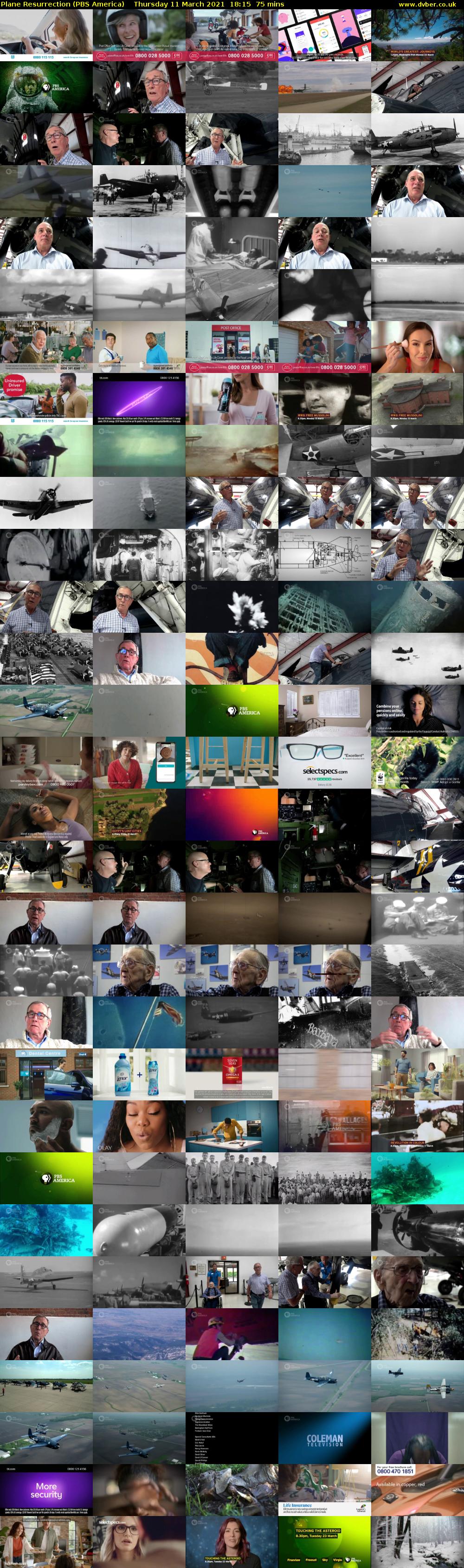 Plane Resurrection (PBS America) Thursday 11 March 2021 18:15 - 19:30