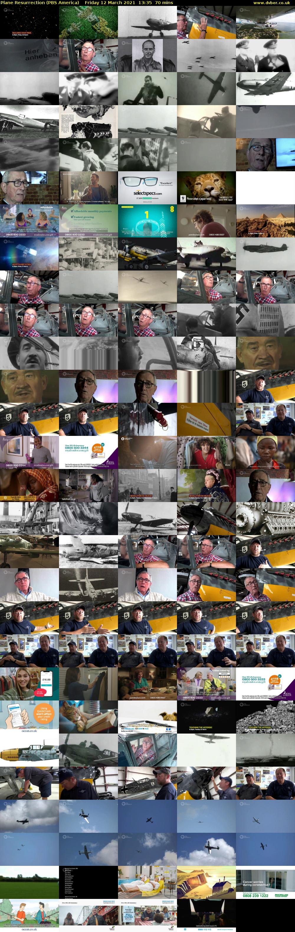 Plane Resurrection (PBS America) Friday 12 March 2021 13:35 - 14:45