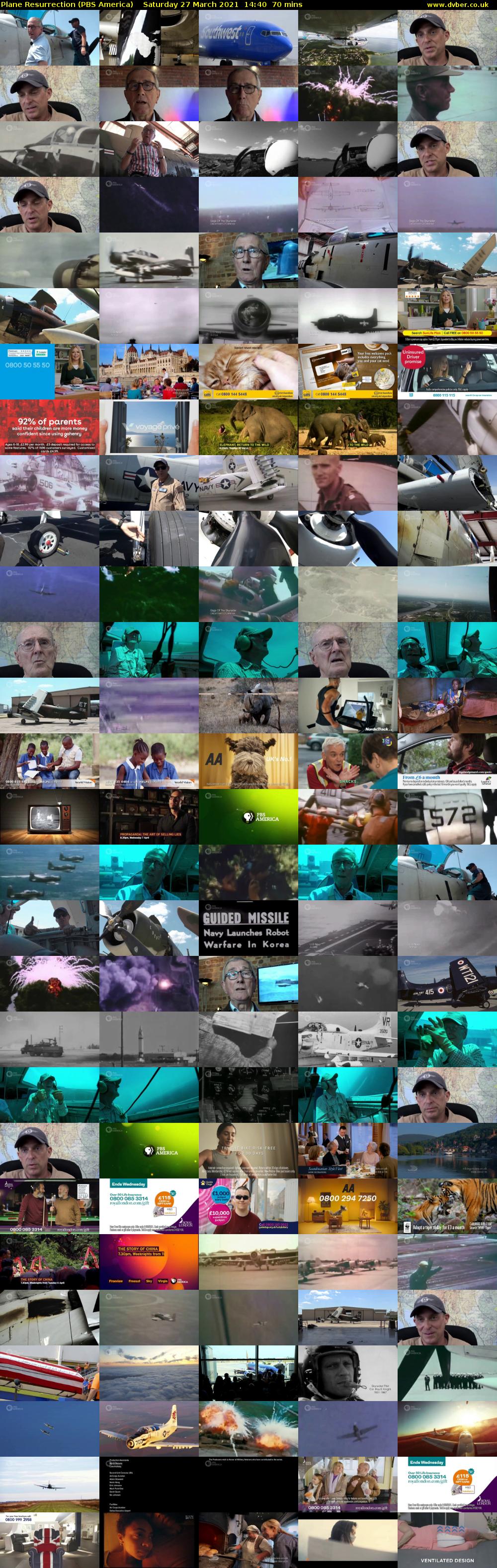 Plane Resurrection (PBS America) Saturday 27 March 2021 14:40 - 15:50