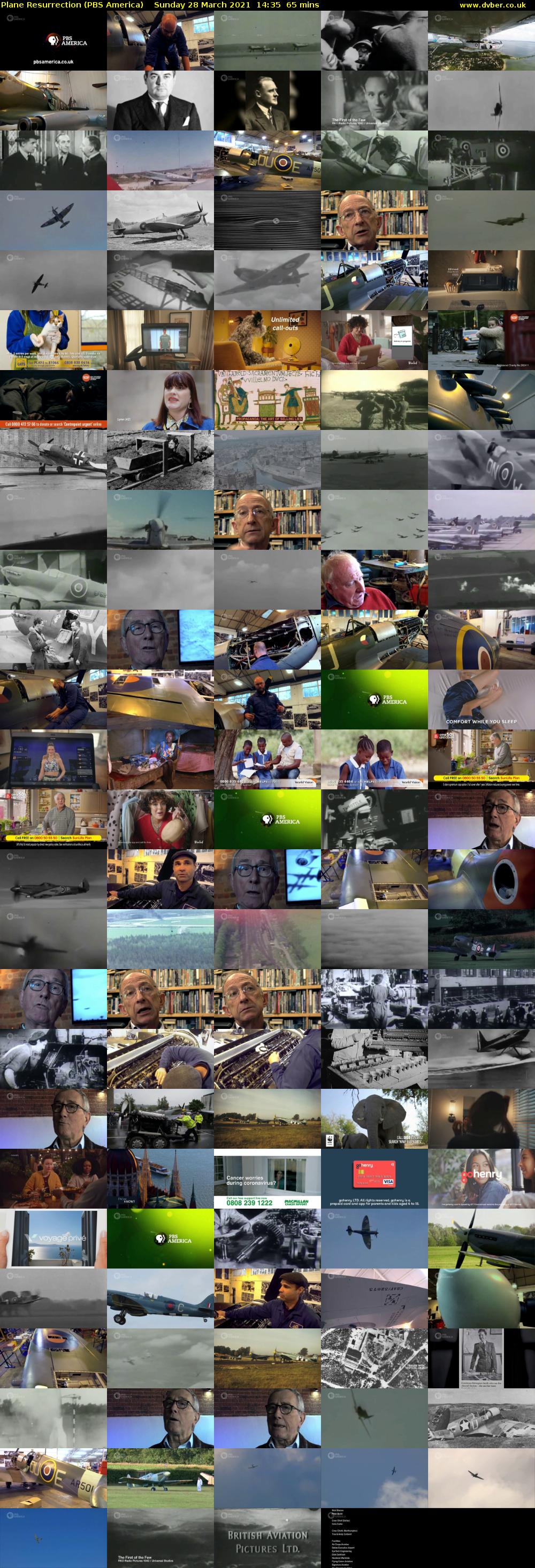 Plane Resurrection (PBS America) Sunday 28 March 2021 14:35 - 15:40