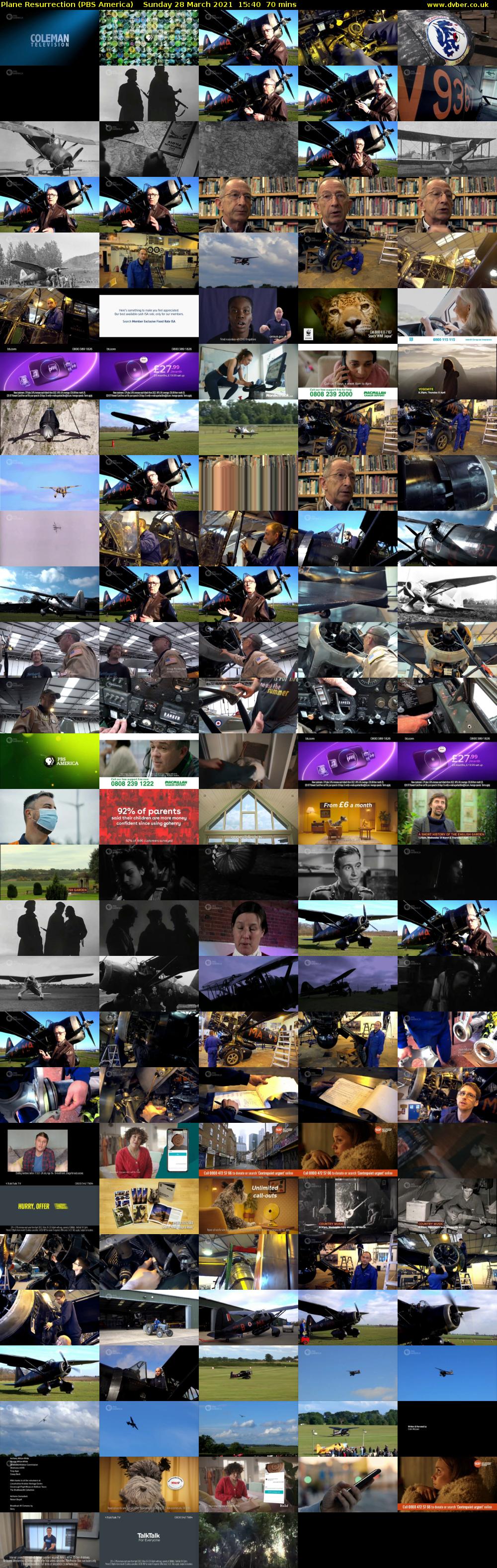 Plane Resurrection (PBS America) Sunday 28 March 2021 15:40 - 16:50
