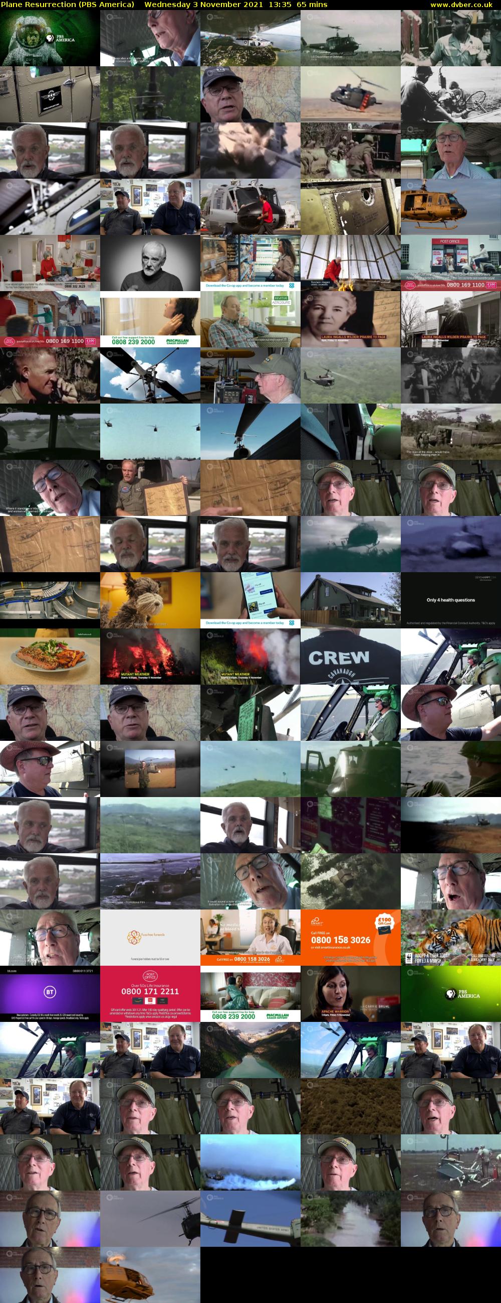 Plane Resurrection (PBS America) Wednesday 3 November 2021 13:35 - 14:40