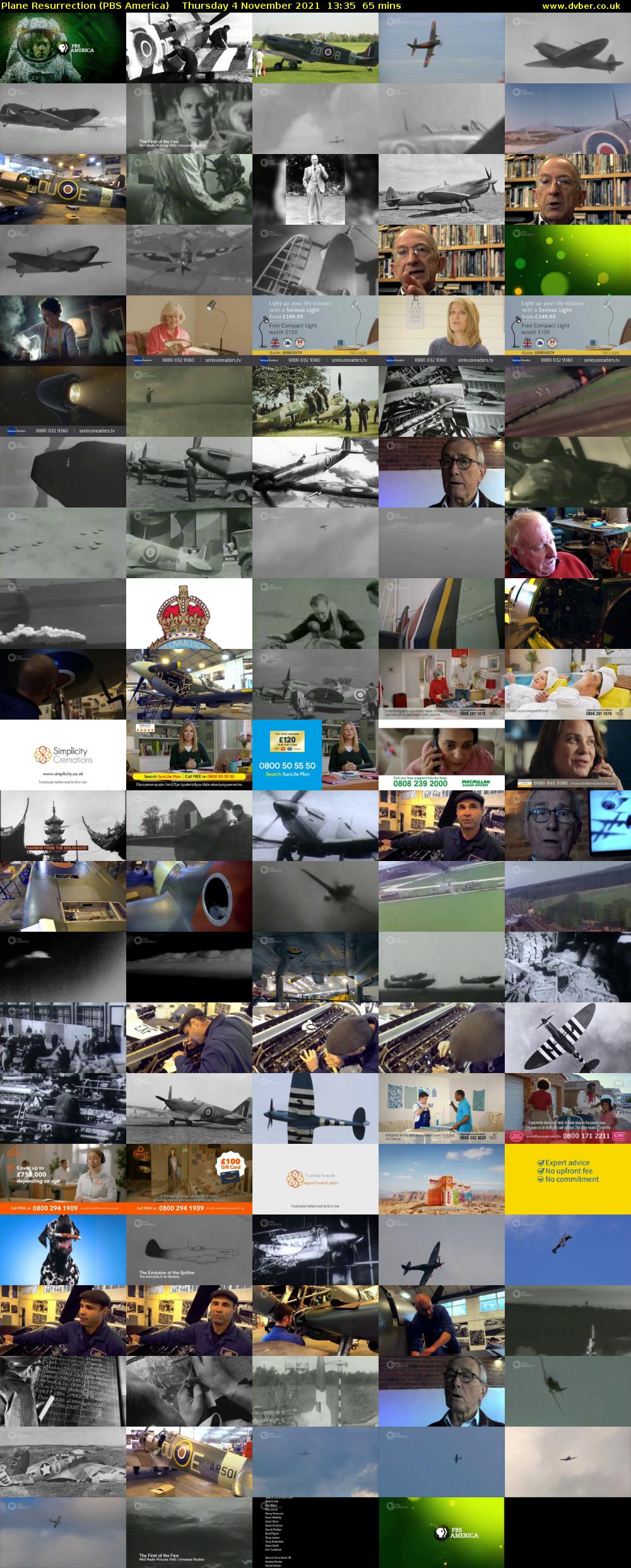 Plane Resurrection (PBS America) Thursday 4 November 2021 13:35 - 14:40