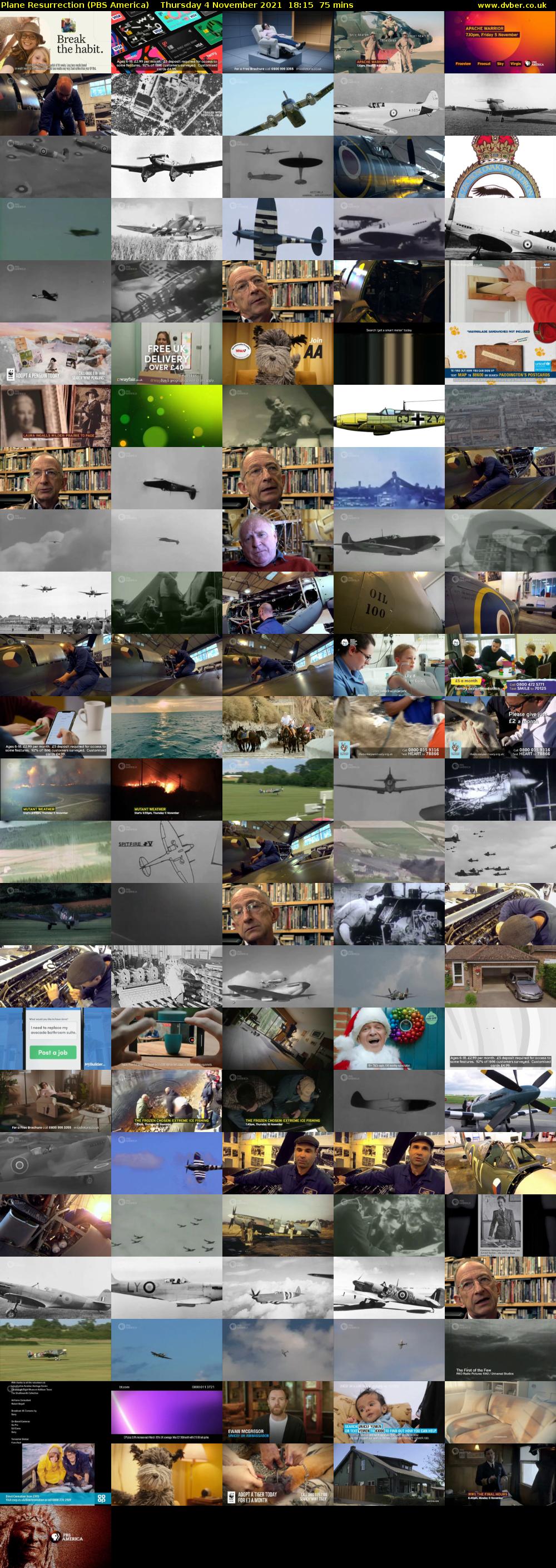 Plane Resurrection (PBS America) Thursday 4 November 2021 18:15 - 19:30