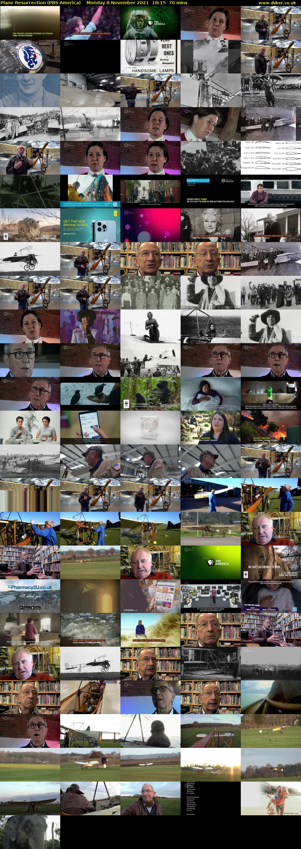 Plane Resurrection (PBS America) Monday 8 November 2021 18:15 - 19:25