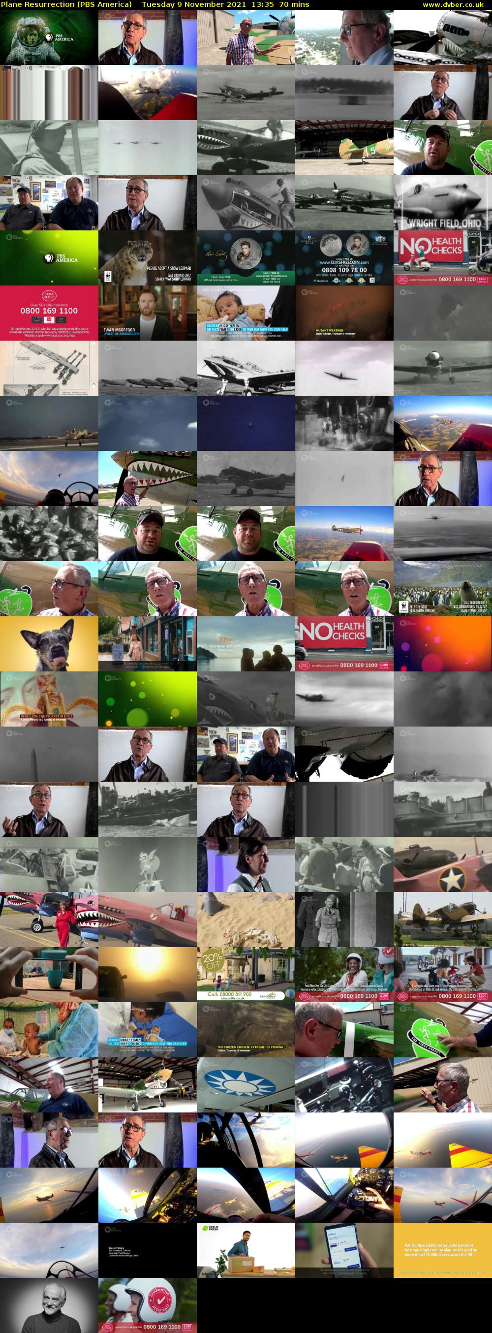 Plane Resurrection (PBS America) Tuesday 9 November 2021 13:35 - 14:45