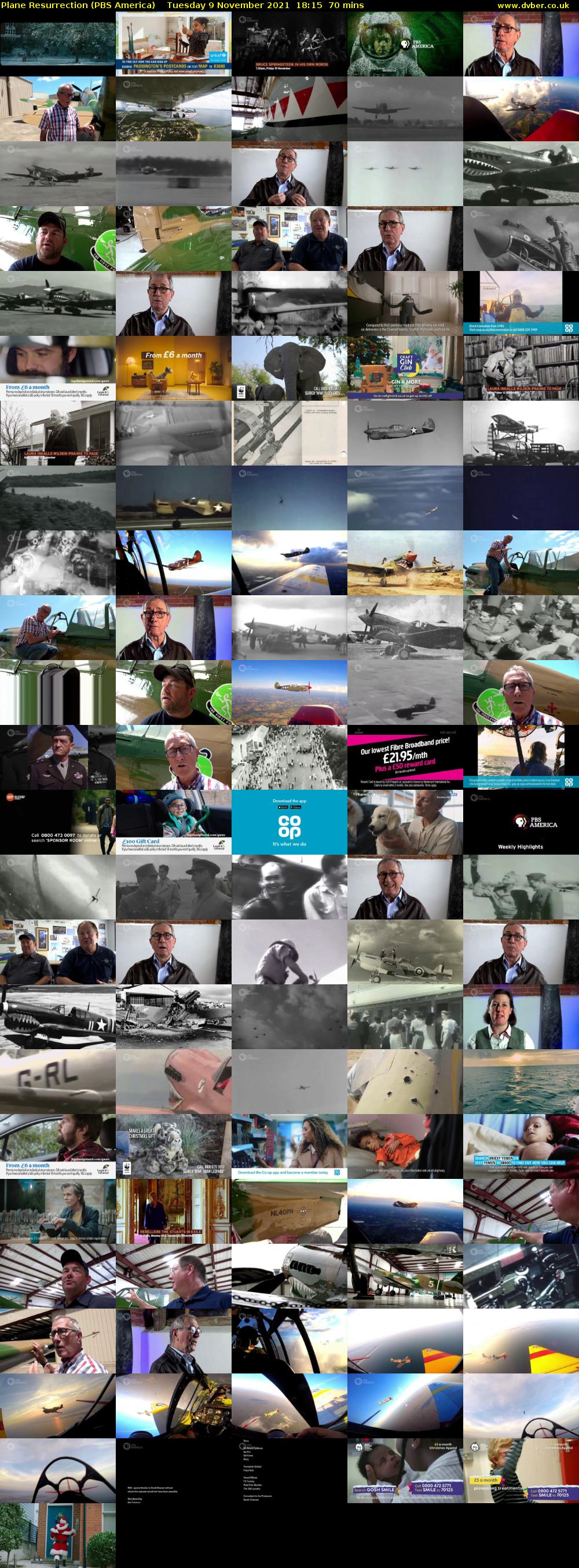 Plane Resurrection (PBS America) Tuesday 9 November 2021 18:15 - 19:25