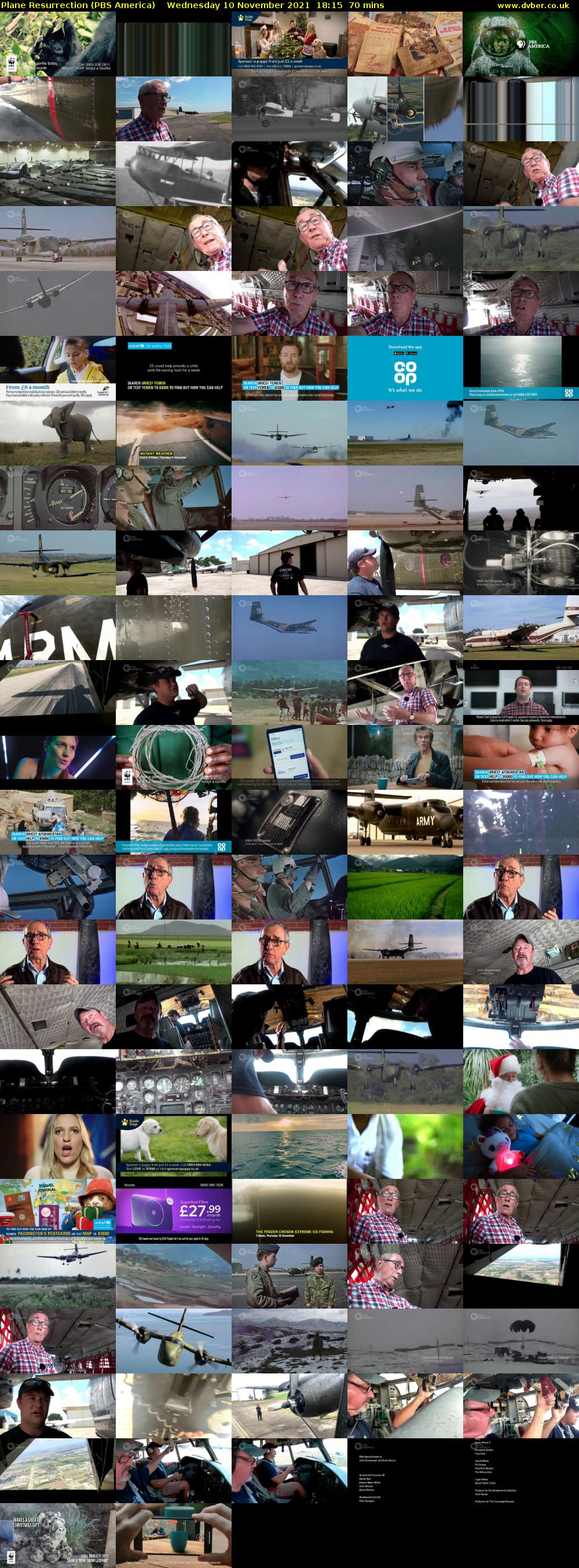 Plane Resurrection (PBS America) Wednesday 10 November 2021 18:15 - 19:25