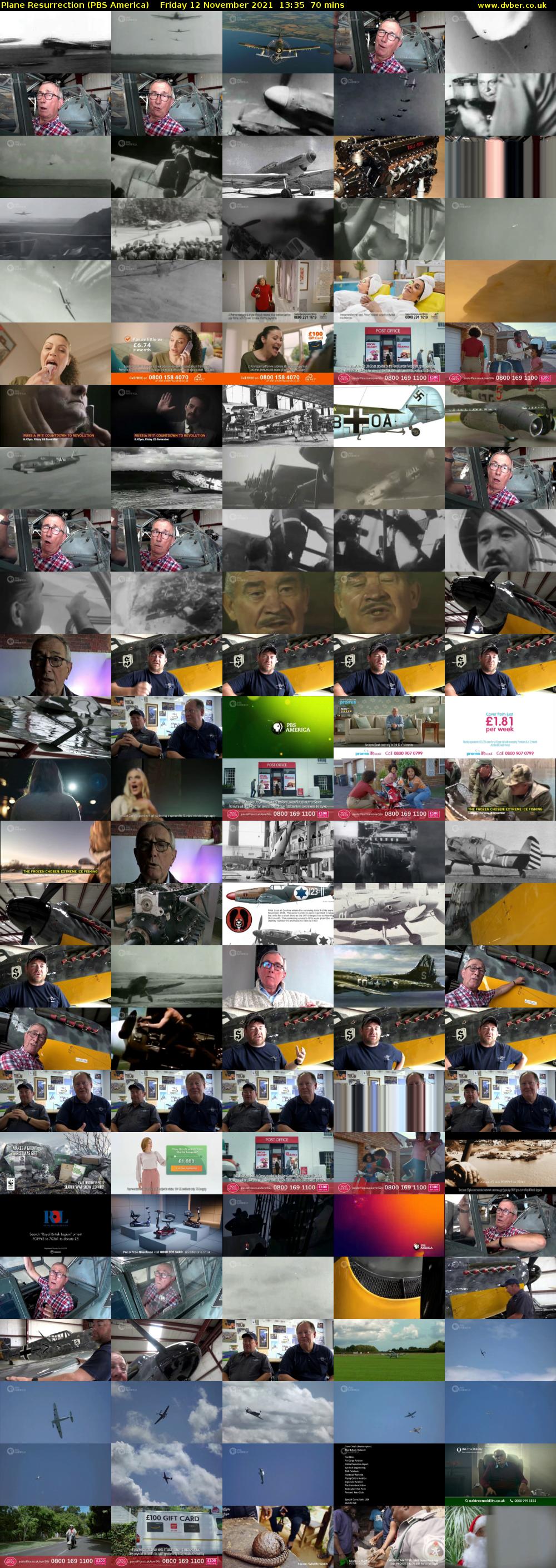 Plane Resurrection (PBS America) Friday 12 November 2021 13:35 - 14:45