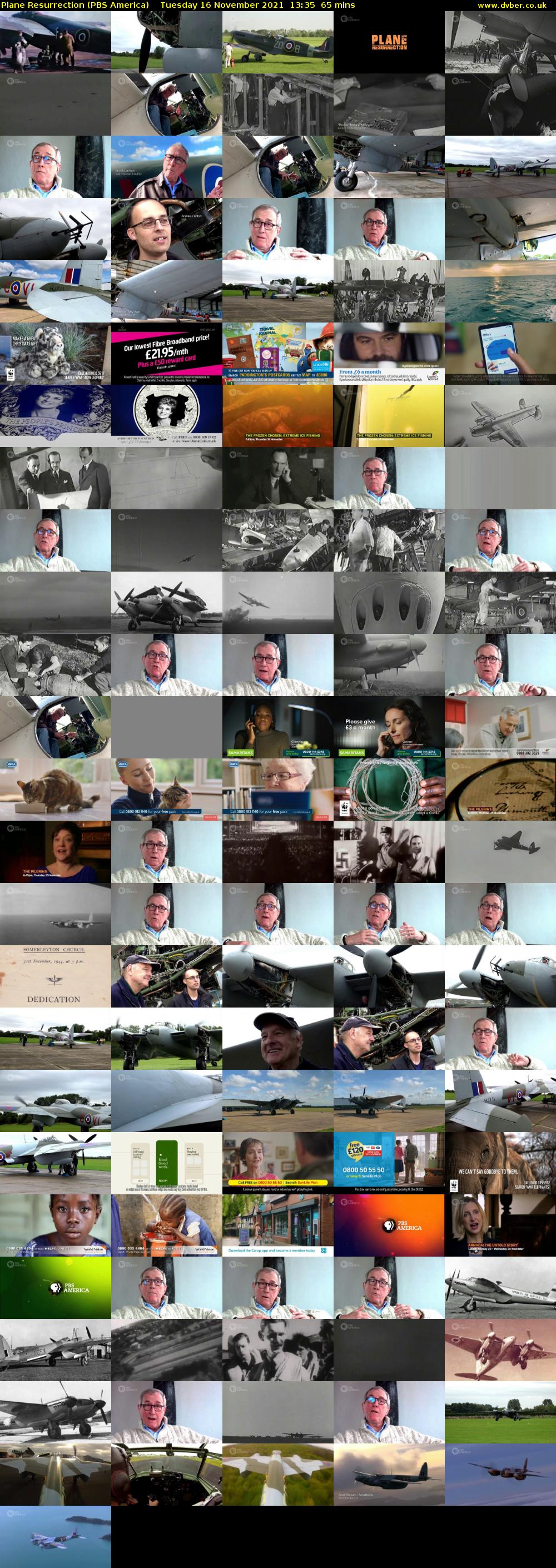 Plane Resurrection (PBS America) Tuesday 16 November 2021 13:35 - 14:40