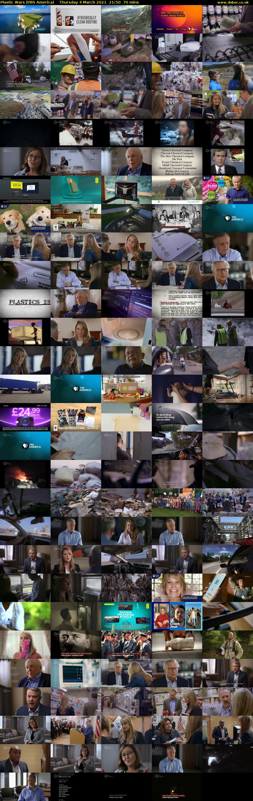 Plastic Wars (PBS America) Thursday 4 March 2021 21:50 - 23:00