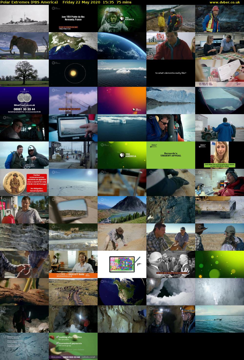 Polar Extremes (PBS America) Friday 22 May 2020 15:35 - 16:50