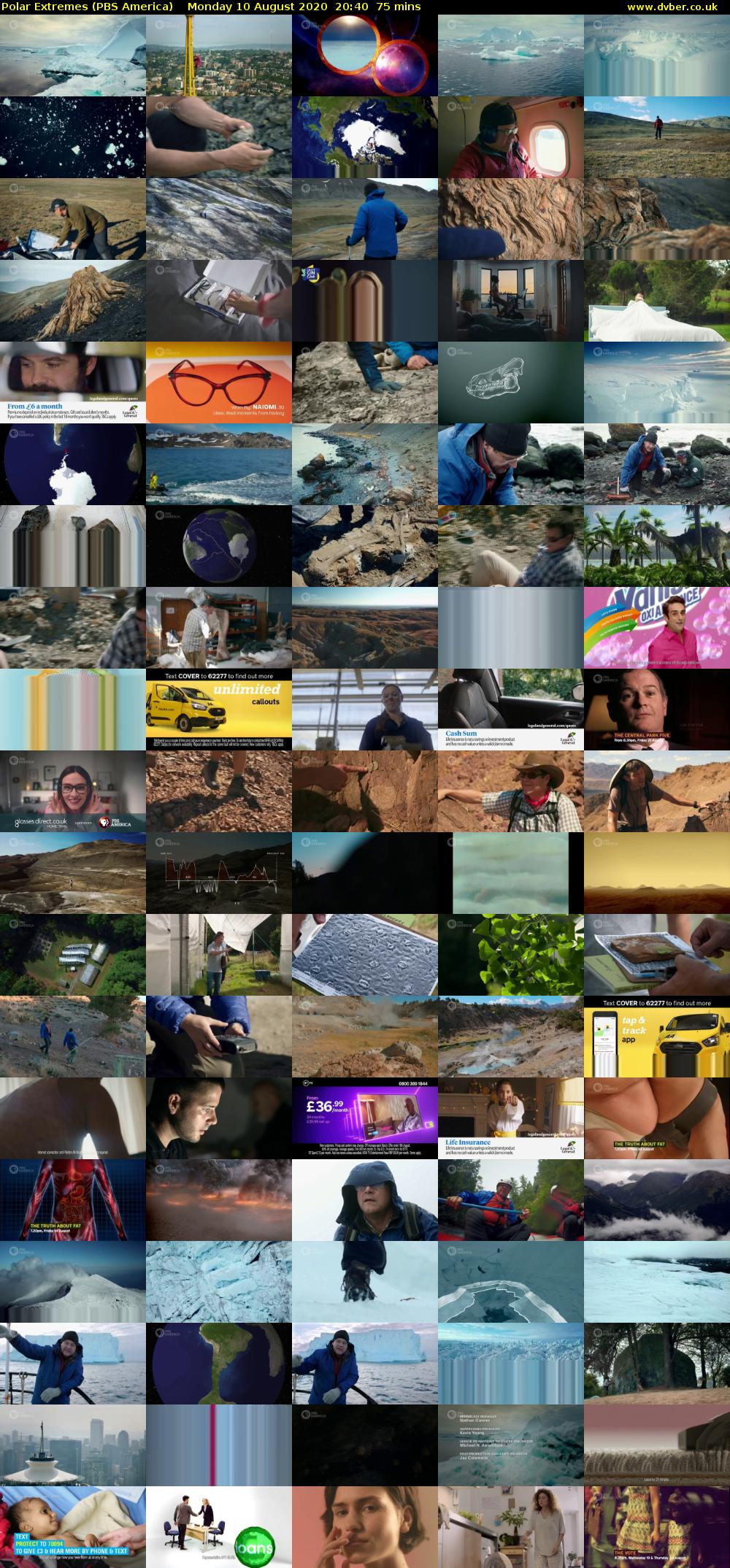 Polar Extremes (PBS America) Monday 10 August 2020 20:40 - 21:55
