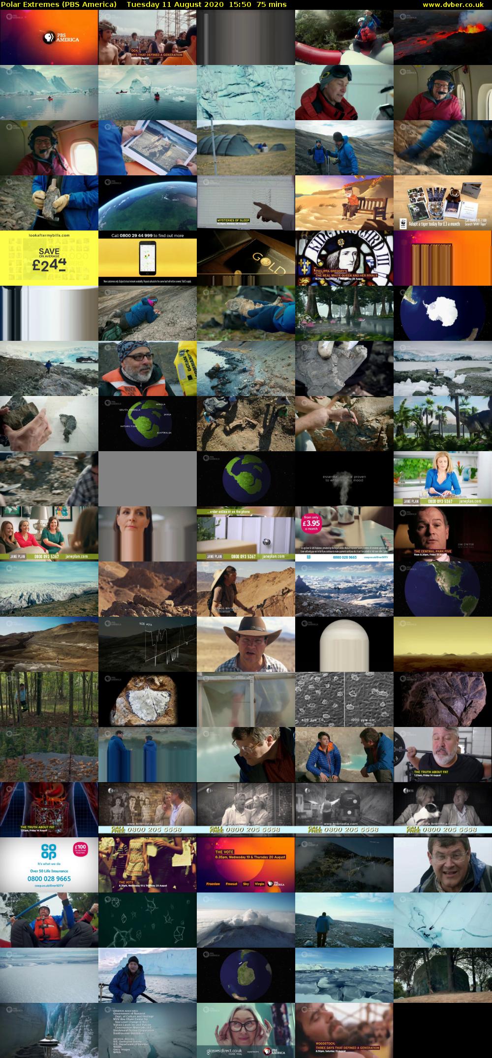 Polar Extremes (PBS America) Tuesday 11 August 2020 15:50 - 17:05