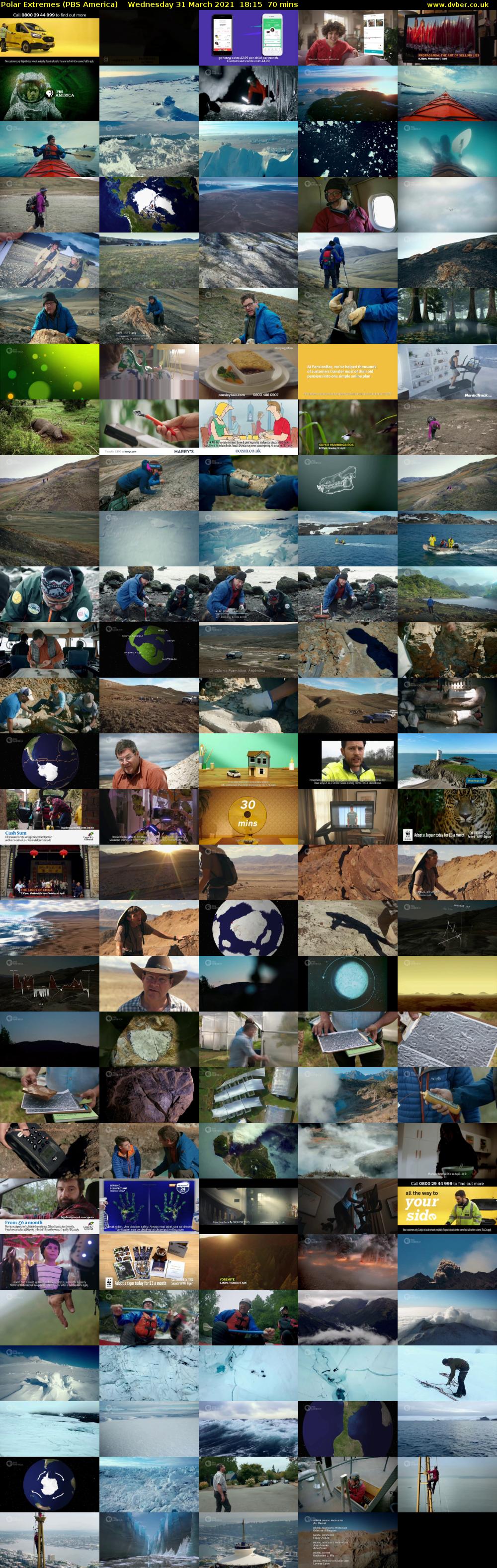 Polar Extremes (PBS America) Wednesday 31 March 2021 18:15 - 19:25