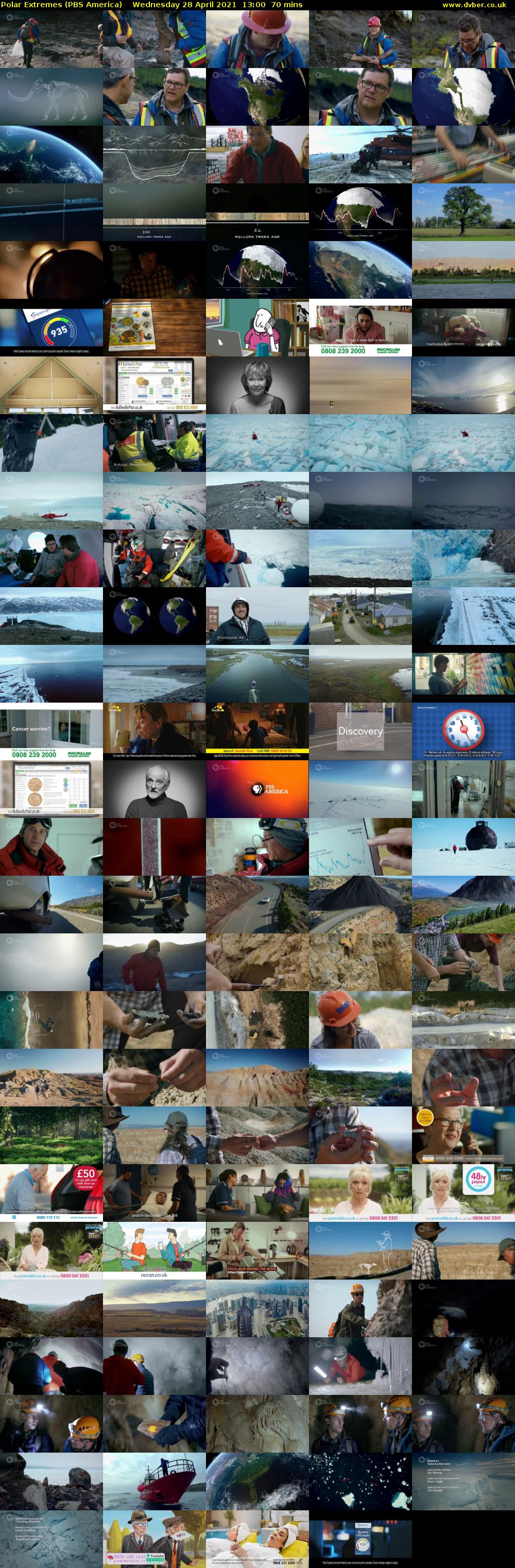 Polar Extremes (PBS America) Wednesday 28 April 2021 13:00 - 14:10