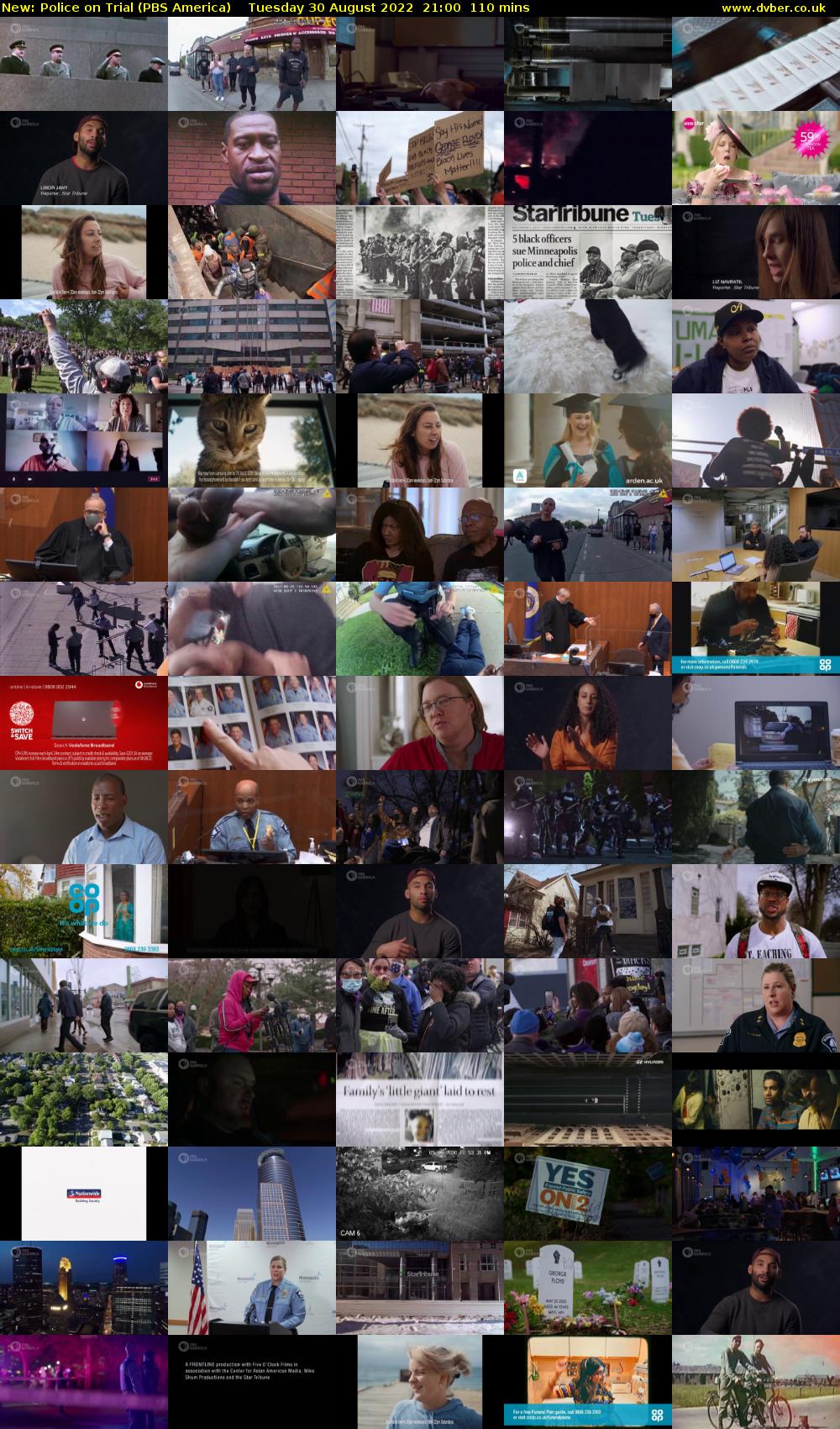 Police on Trial (PBS America) Tuesday 30 August 2022 21:00 - 22:50