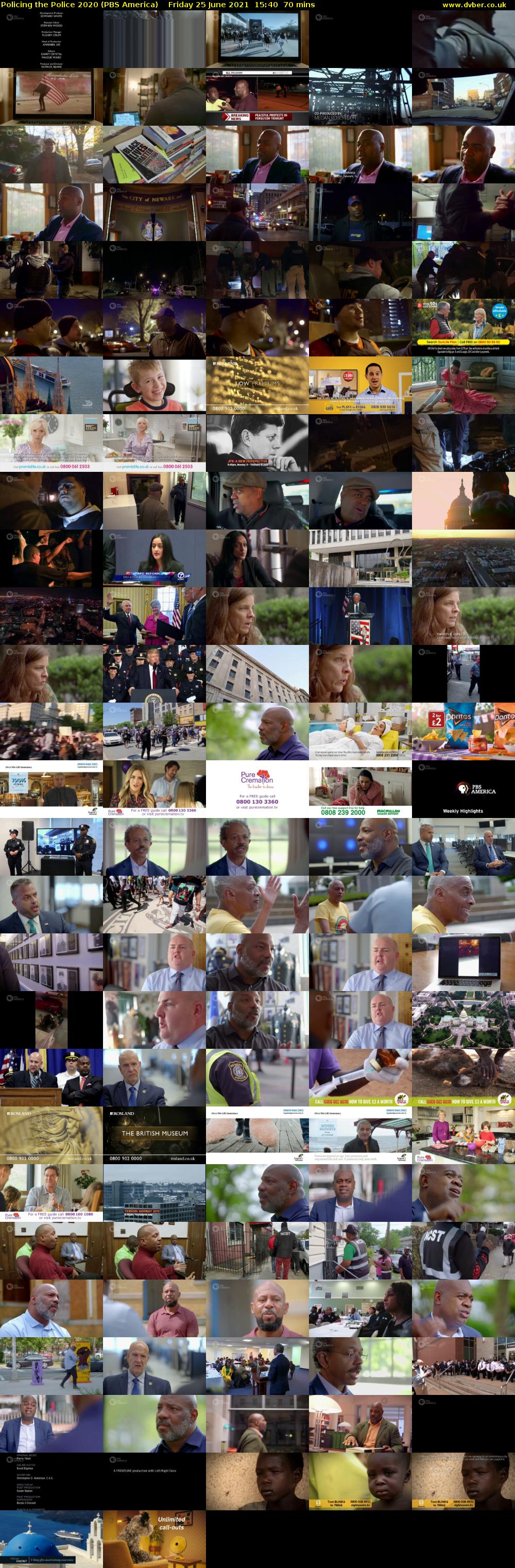Policing the Police 2020 (PBS America) Friday 25 June 2021 15:40 - 16:50