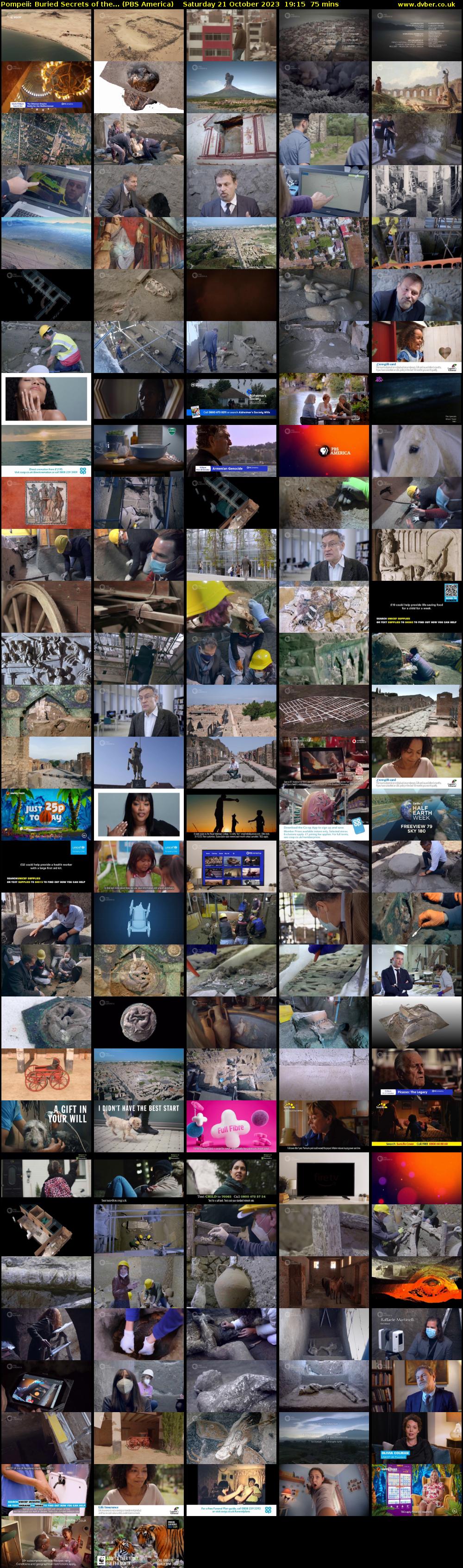 Pompeii: Buried Secrets of the... (PBS America) Saturday 21 October 2023 19:15 - 20:30