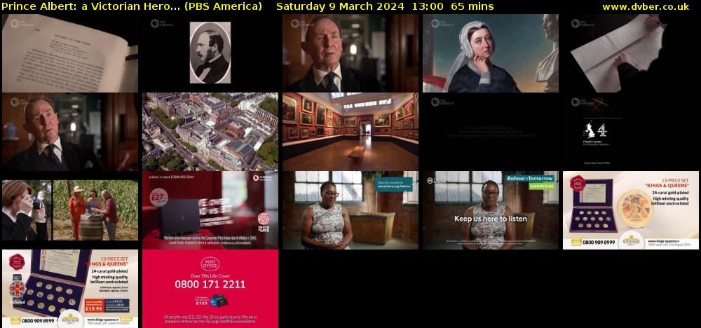 Prince Albert: a Victorian Hero... (PBS America) Saturday 9 March 2024 13:00 - 14:05