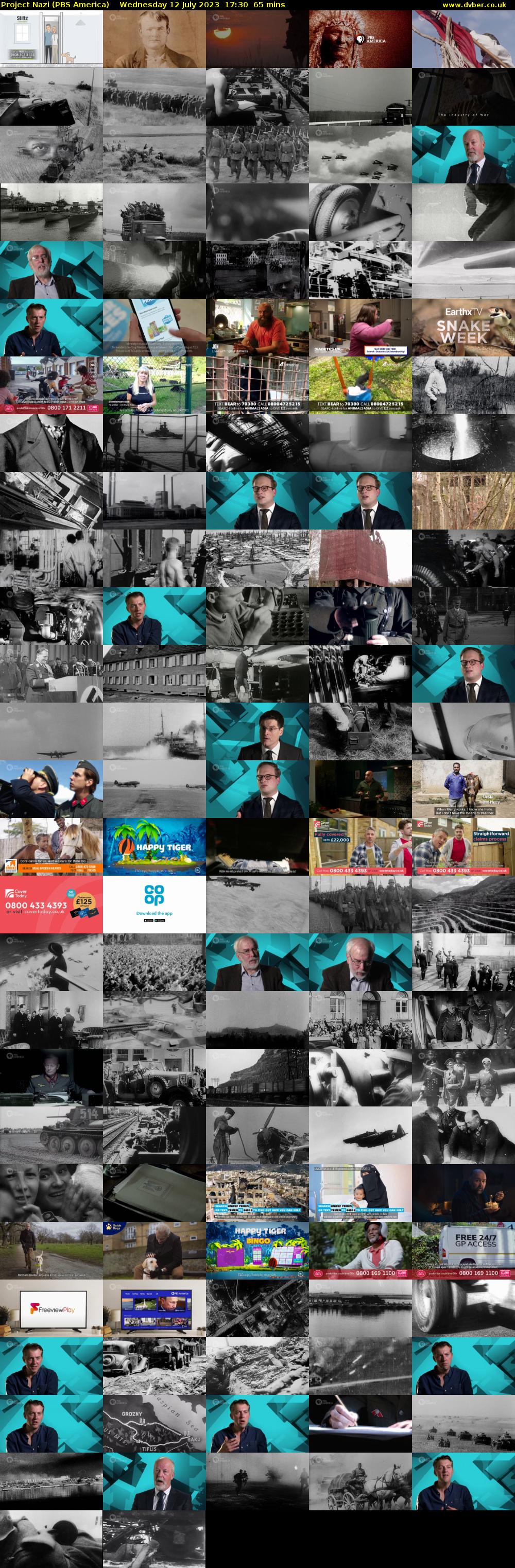 Project Nazi (PBS America) Wednesday 12 July 2023 17:30 - 18:35