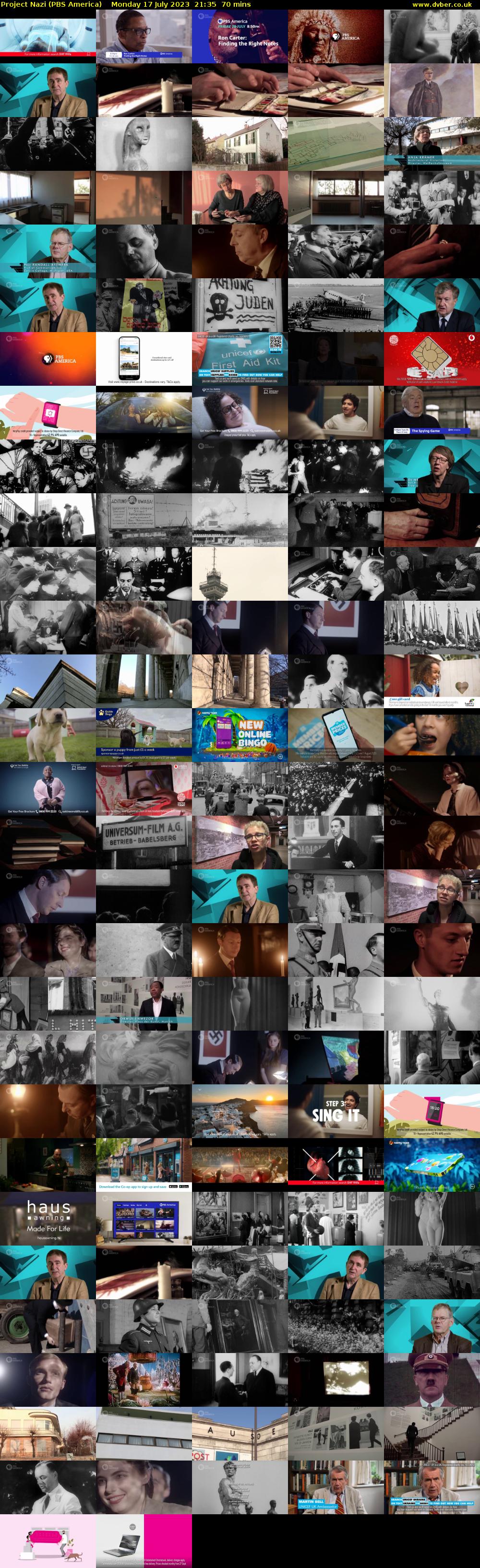 Project Nazi (PBS America) Monday 17 July 2023 21:35 - 22:45