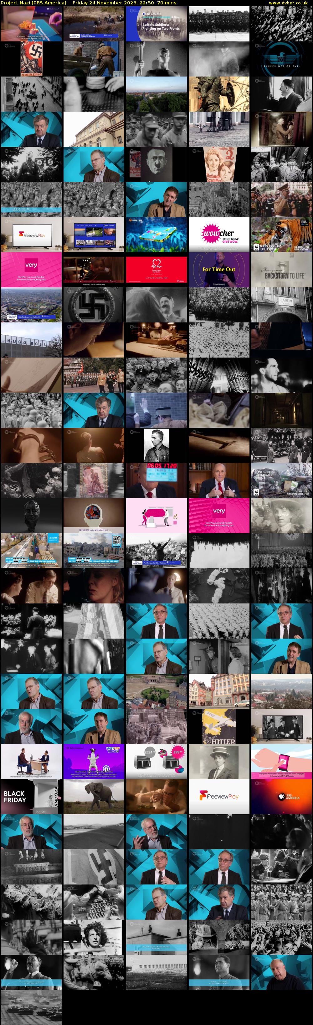 Project Nazi (PBS America) Friday 24 November 2023 22:50 - 00:00