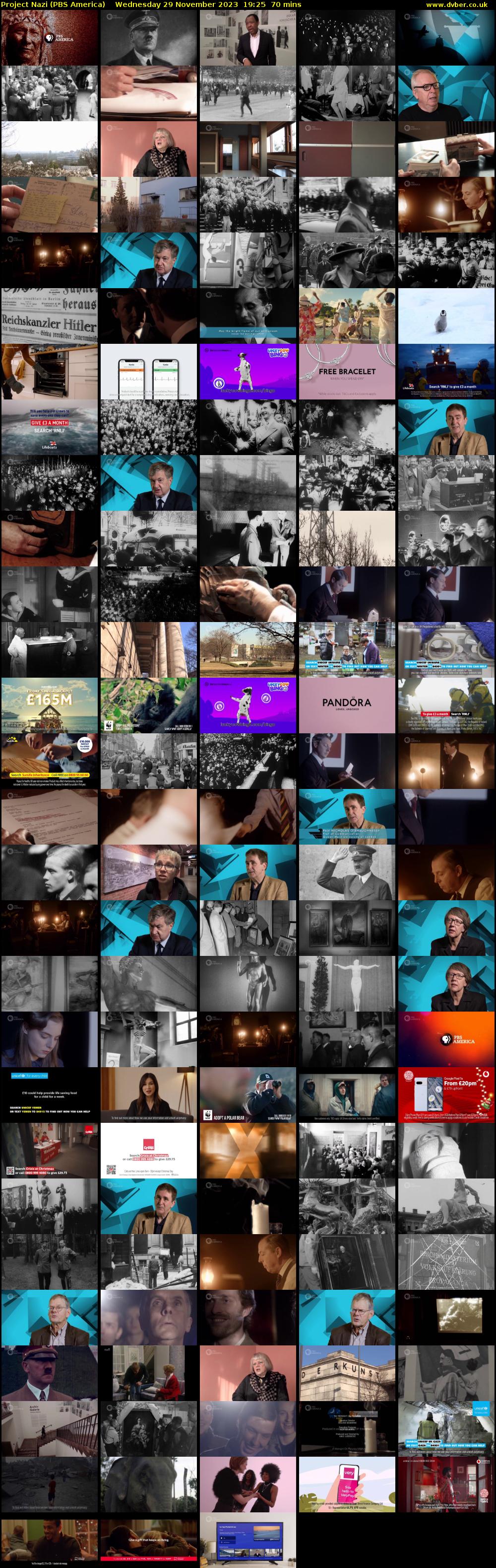 Project Nazi (PBS America) Wednesday 29 November 2023 19:25 - 20:35