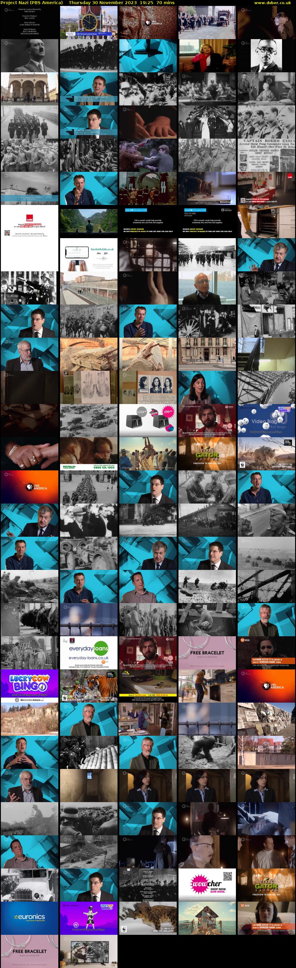 Project Nazi (PBS America) Thursday 30 November 2023 19:25 - 20:35