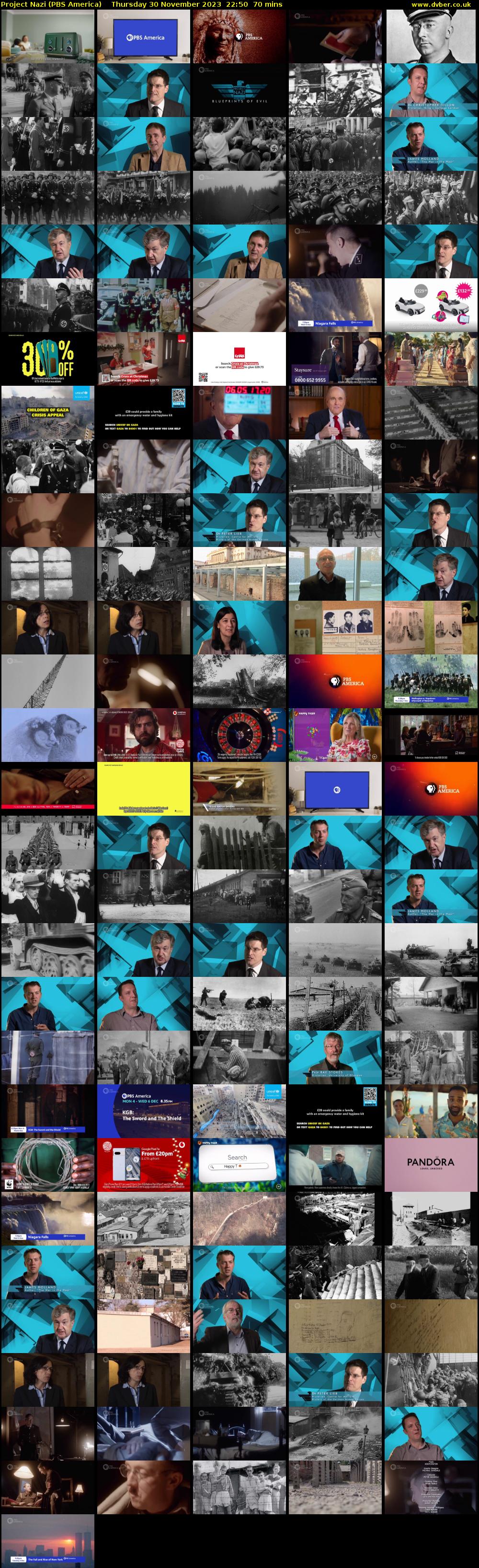 Project Nazi (PBS America) Thursday 30 November 2023 22:50 - 00:00