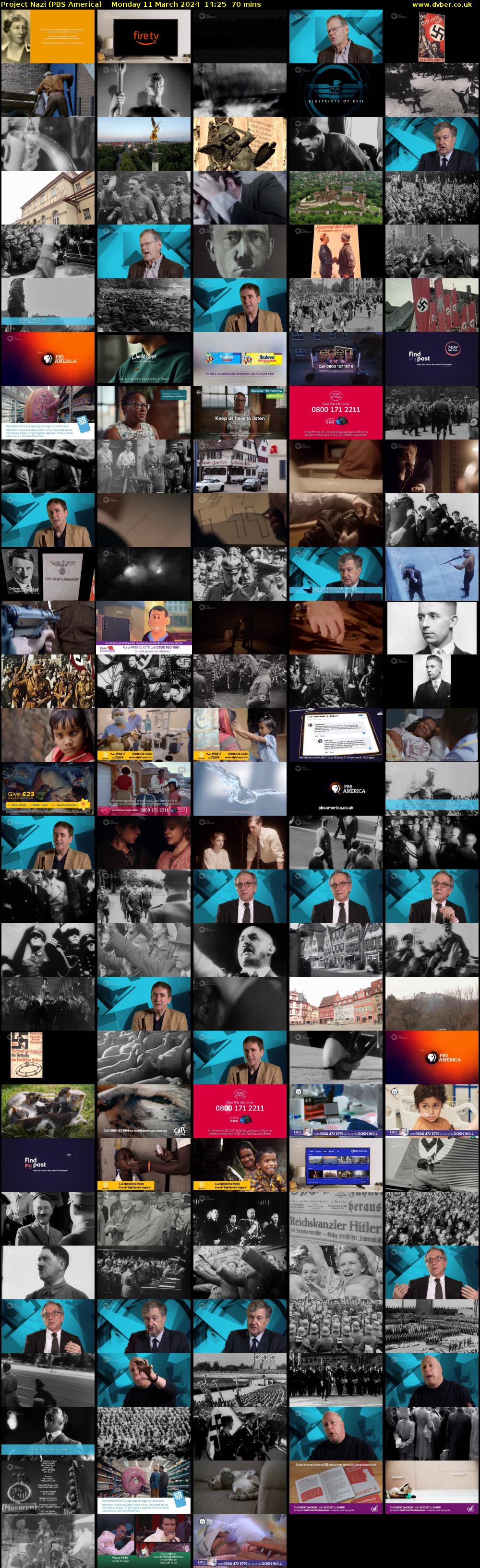 Project Nazi (PBS America) Monday 11 March 2024 14:25 - 15:35