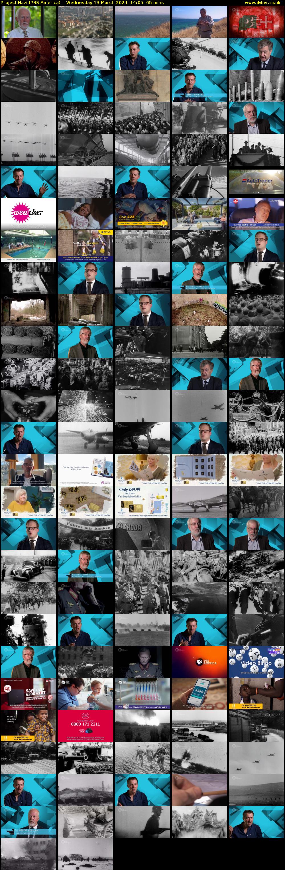 Project Nazi (PBS America) Wednesday 13 March 2024 14:05 - 15:10