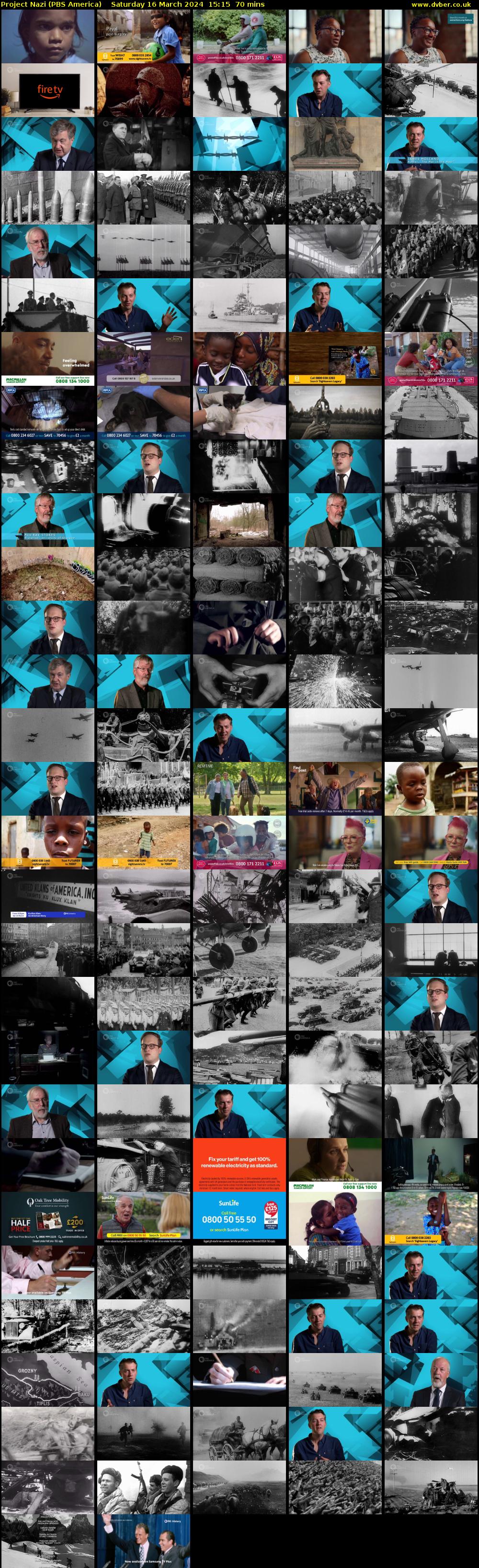 Project Nazi (PBS America) Saturday 16 March 2024 15:15 - 16:25