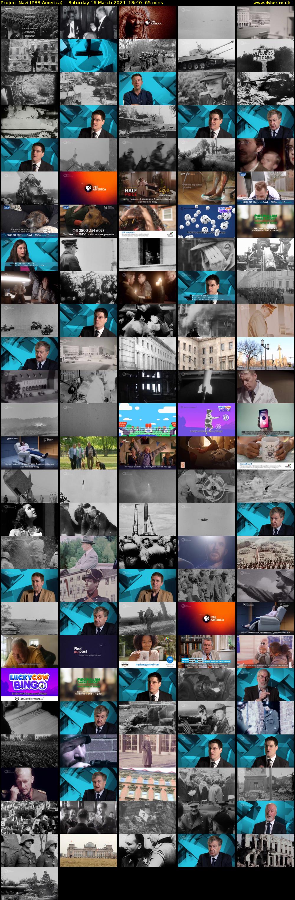 Project Nazi (PBS America) Saturday 16 March 2024 18:40 - 19:45