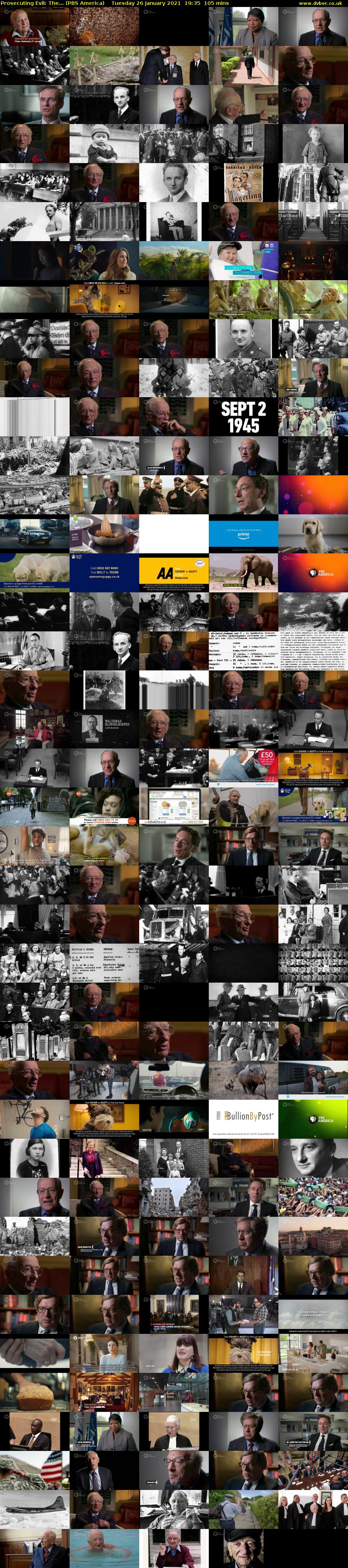 Prosecuting Evil: The... (PBS America) Tuesday 26 January 2021 19:35 - 21:20