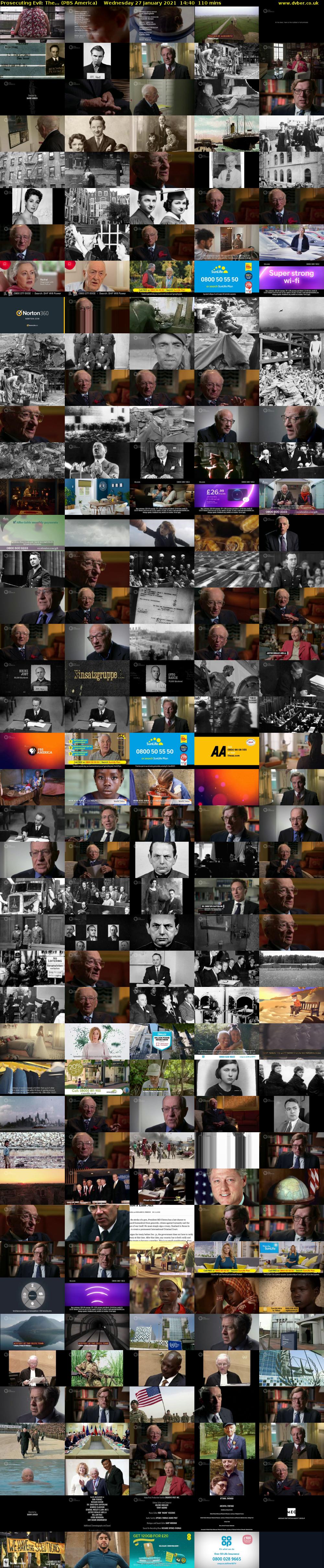 Prosecuting Evil: The... (PBS America) Wednesday 27 January 2021 14:40 - 16:30