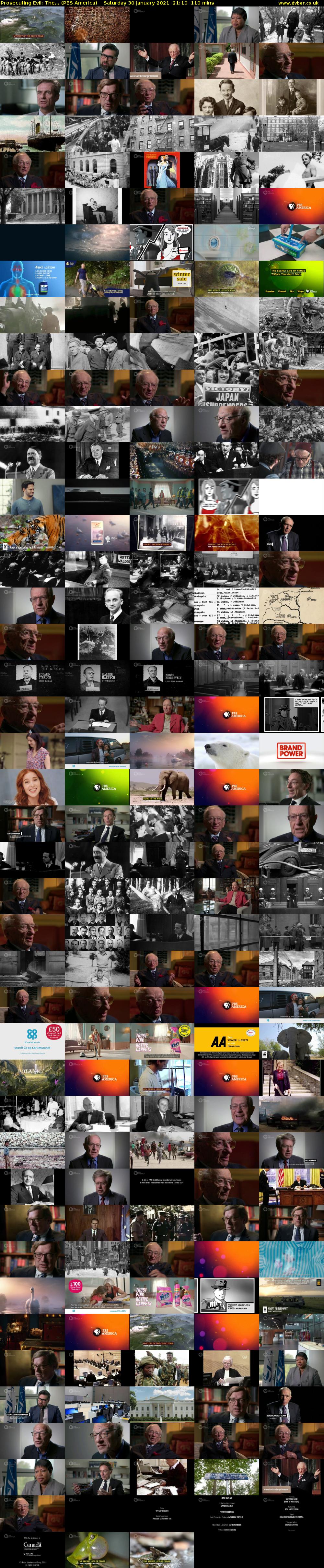 Prosecuting Evil: The... (PBS America) Saturday 30 January 2021 21:10 - 23:00