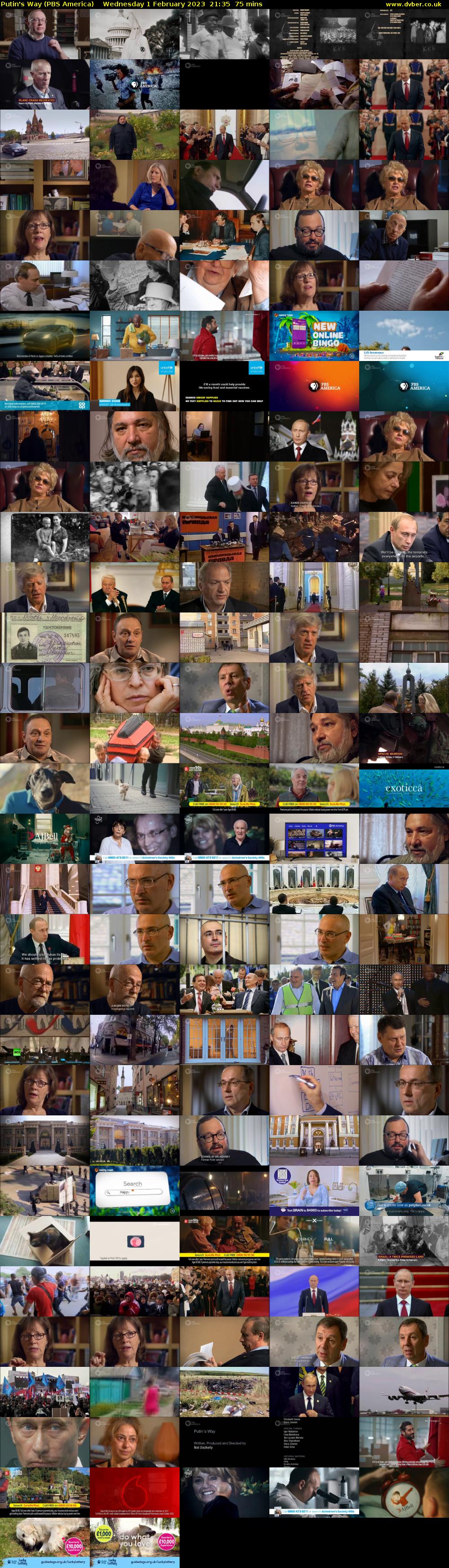 Putin's Way (PBS America) Wednesday 1 February 2023 21:35 - 22:50