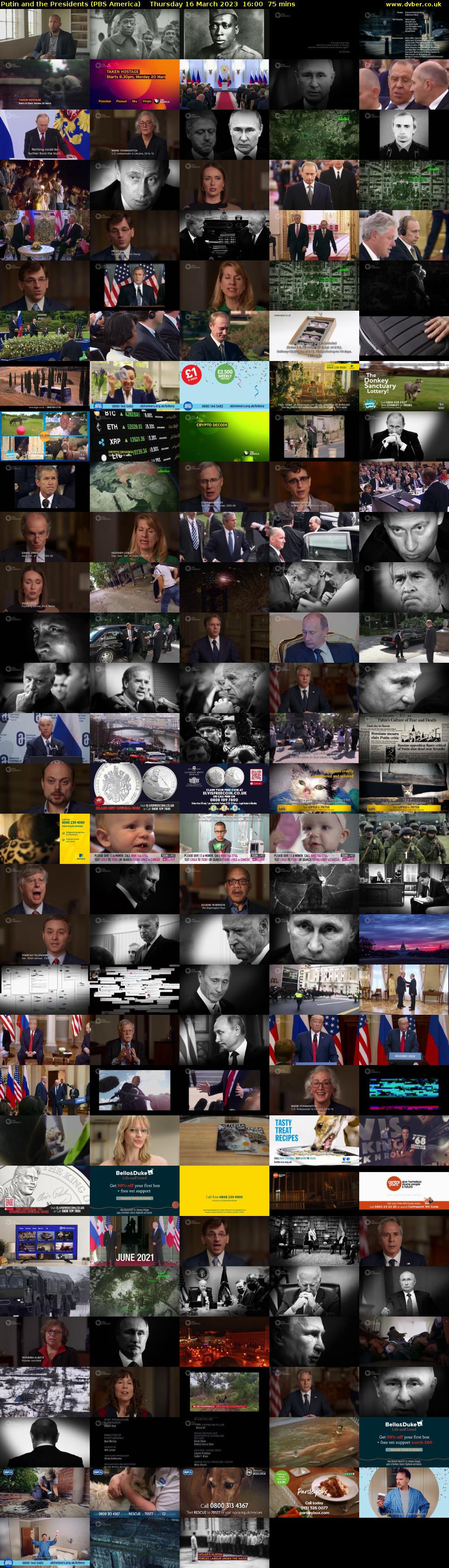 Putin and the Presidents (PBS America) Thursday 16 March 2023 16:00 - 17:15