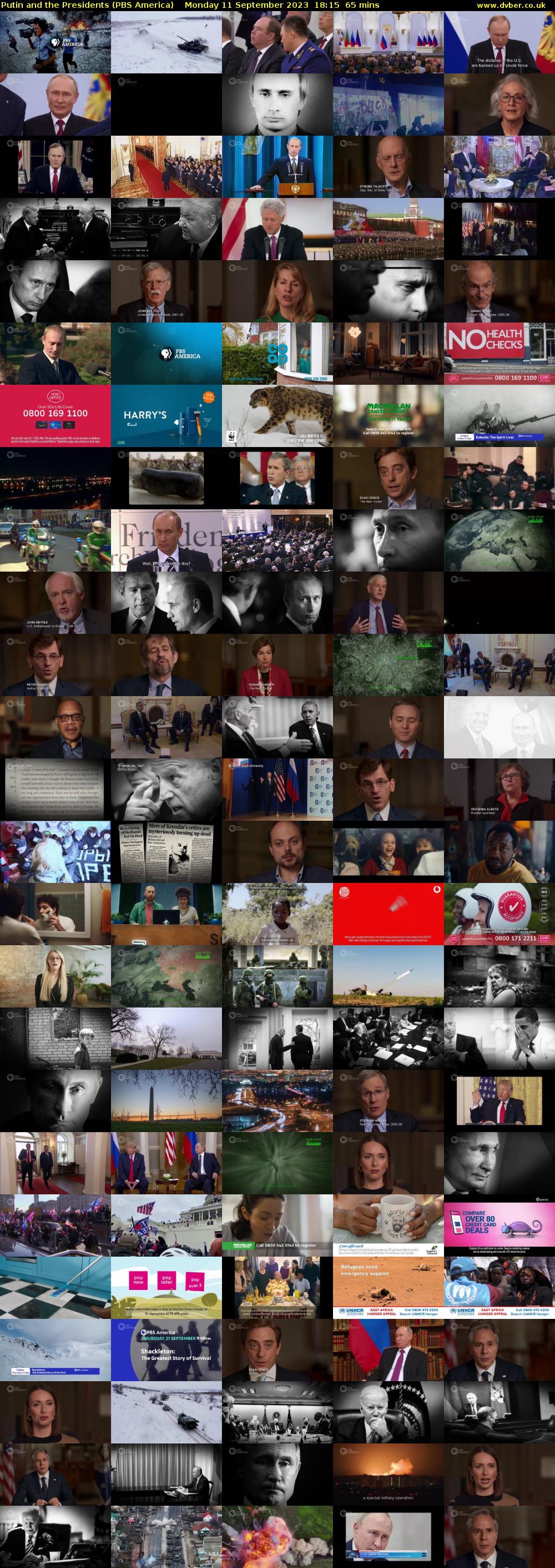 Putin and the Presidents (PBS America) Monday 11 September 2023 18:15 - 19:20