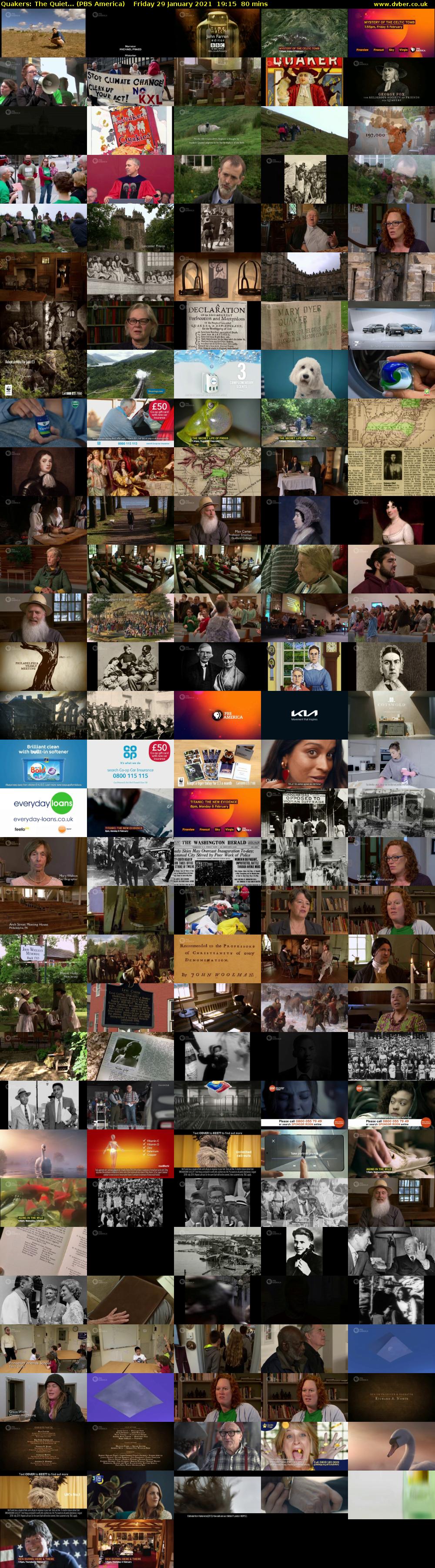 Quakers: The Quiet... (PBS America) Friday 29 January 2021 19:15 - 20:35