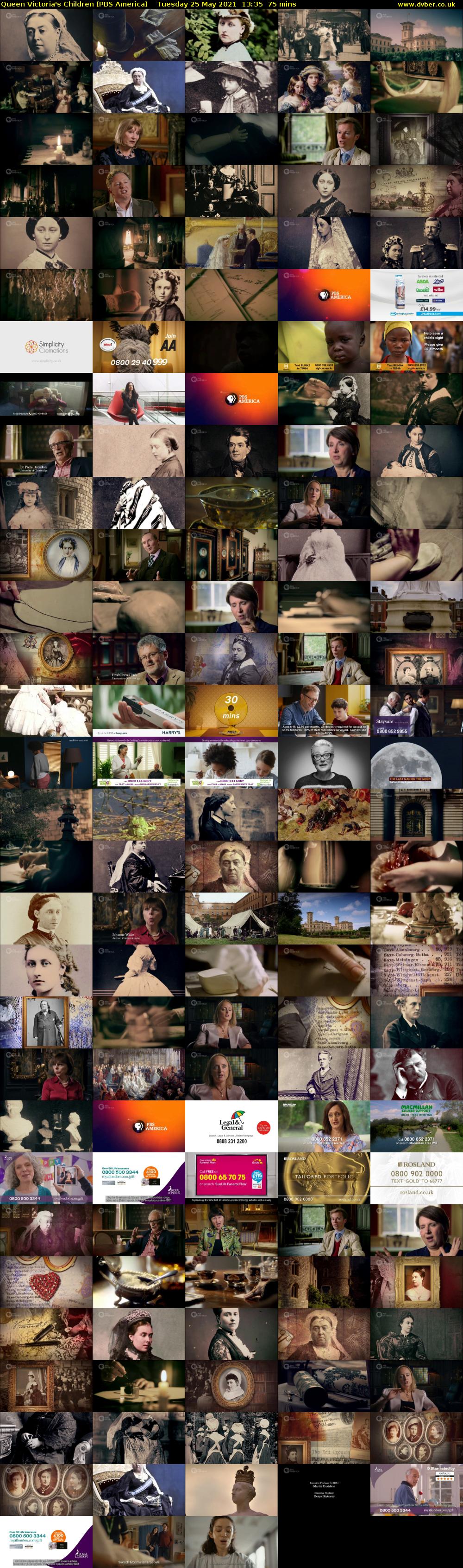 Queen Victoria's Children (PBS America) Tuesday 25 May 2021 13:35 - 14:50