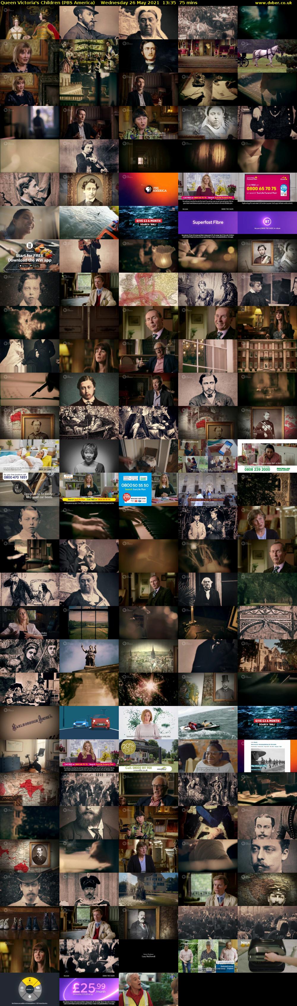 Queen Victoria's Children (PBS America) Wednesday 26 May 2021 13:35 - 14:50