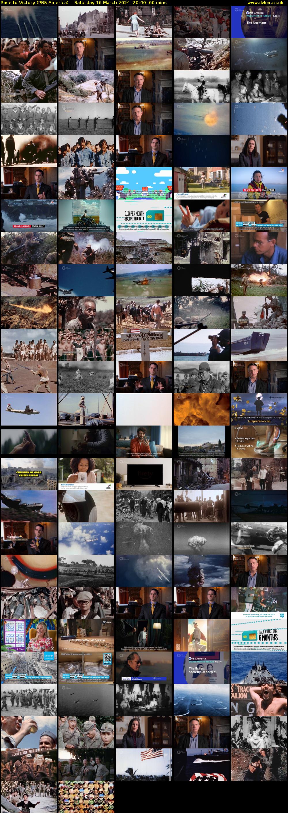 Race to Victory (PBS America) Saturday 16 March 2024 20:40 - 21:40