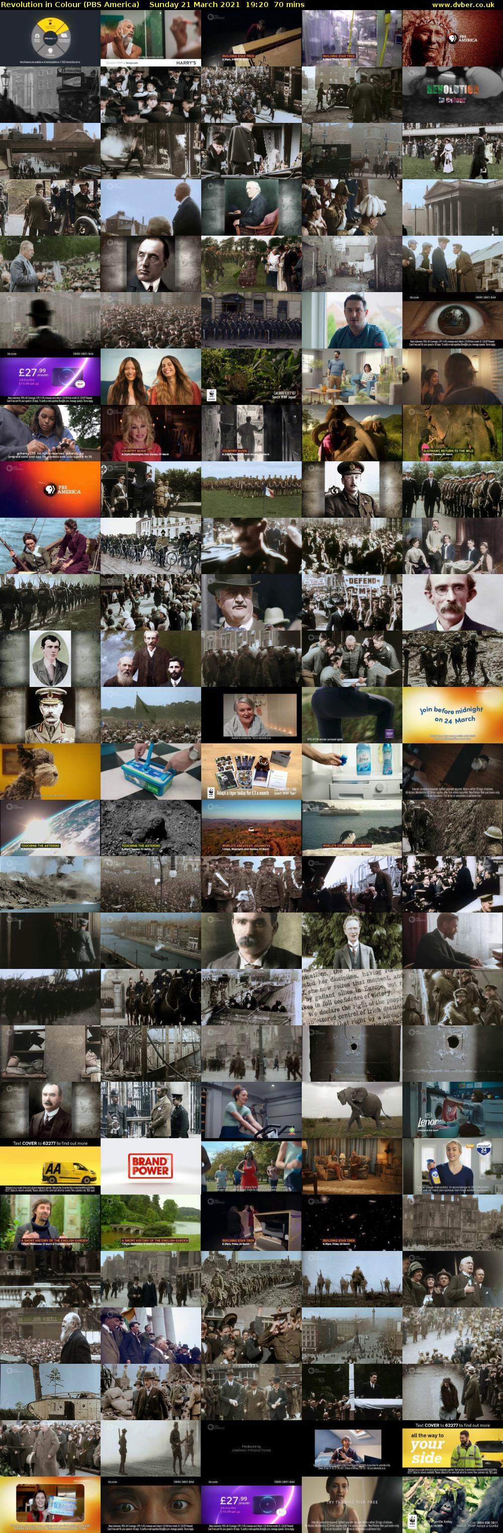 Revolution in Colour (PBS America) Sunday 21 March 2021 19:20 - 20:30