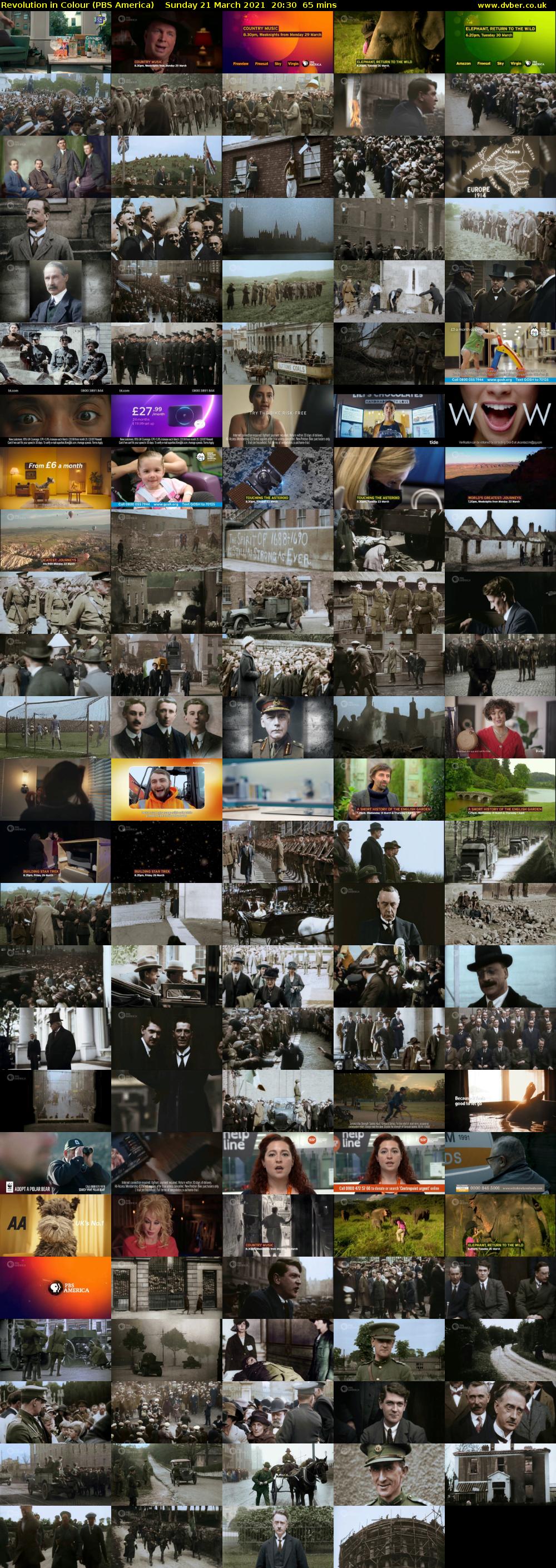 Revolution in Colour (PBS America) Sunday 21 March 2021 20:30 - 21:35