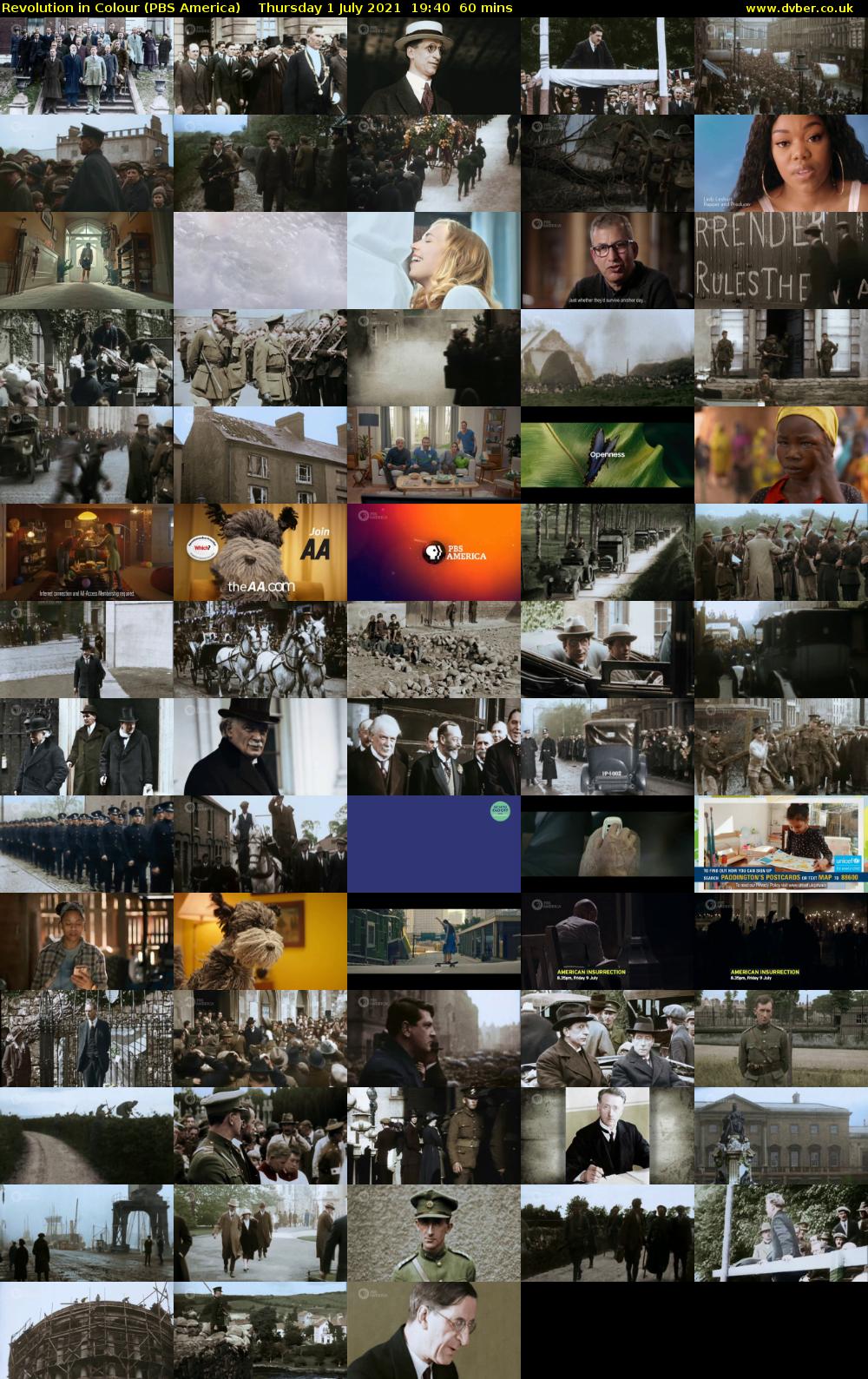 Revolution in Colour (PBS America) Thursday 1 July 2021 19:40 - 20:40