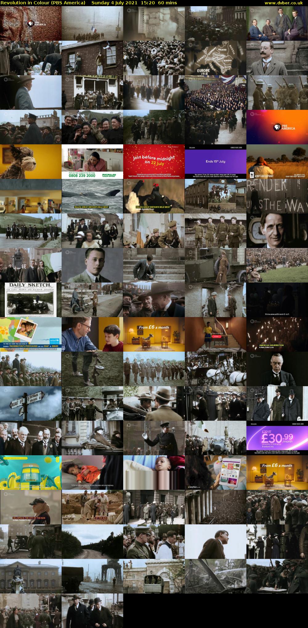 Revolution in Colour (PBS America) Sunday 4 July 2021 15:20 - 16:20