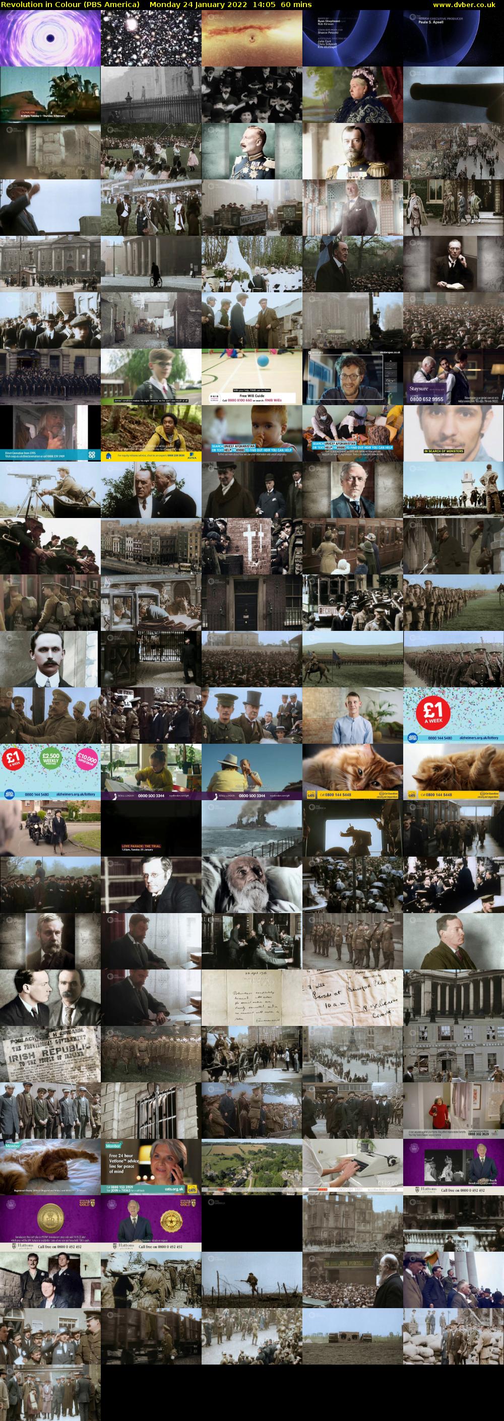 Revolution in Colour (PBS America) Monday 24 January 2022 14:05 - 15:05