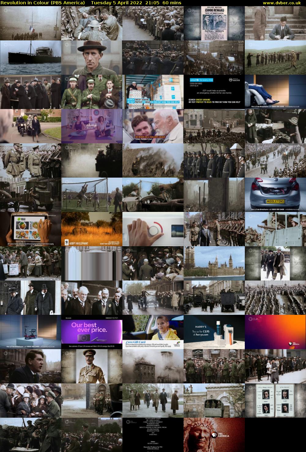 Revolution in Colour (PBS America) Tuesday 5 April 2022 21:05 - 22:05